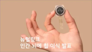 엘론 머스크의 스타트업 뉴럴링크Neuralink 뇌 칩 이식 발표