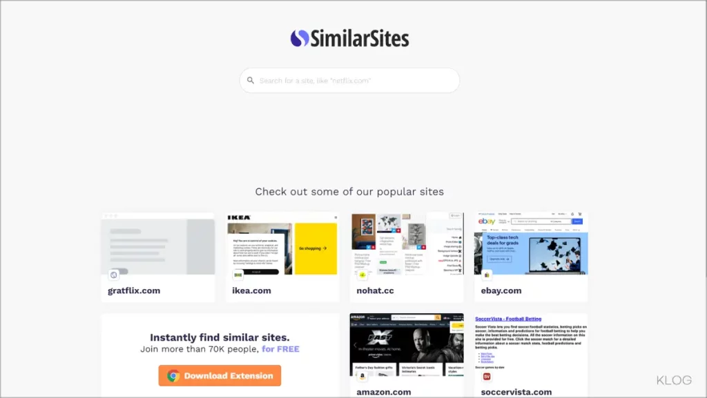 넷플릭스,폰허브, 히토미 비슷한 사이트 찾는 방법 similarsites.com
